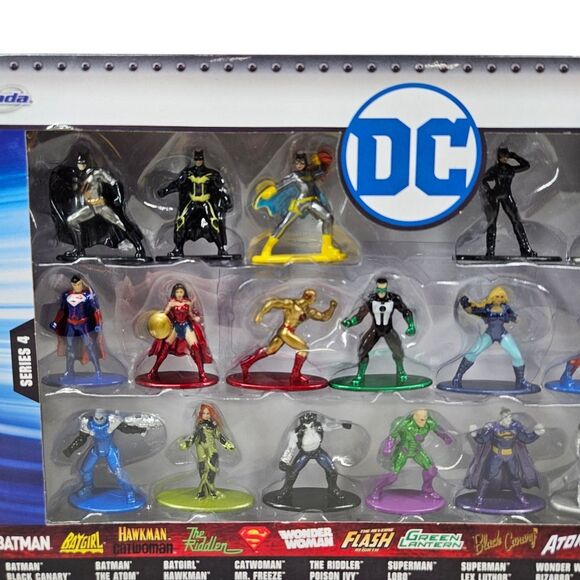 NEW DC Comics Jada 20 Die-Cast Figures Set, Nano Metalfigs Series 4, New in Box - Picture 9 of 10